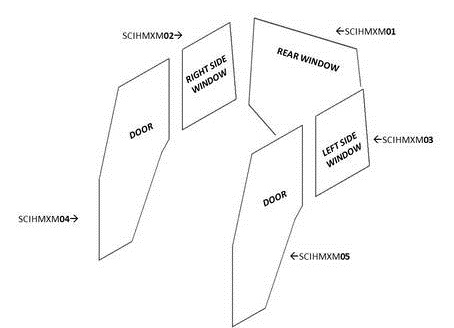 UCA95047   Door and Window Seal Kit